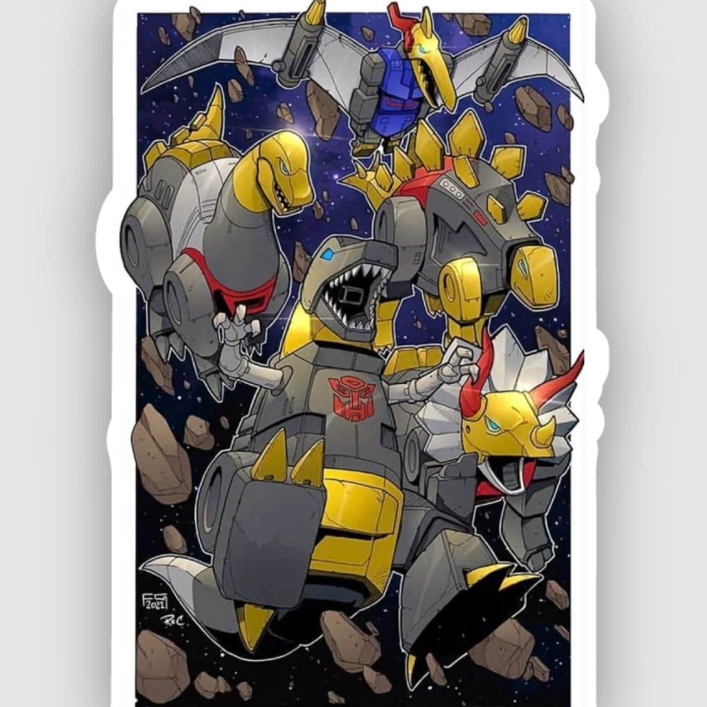 Transformers Dinobots Sticker